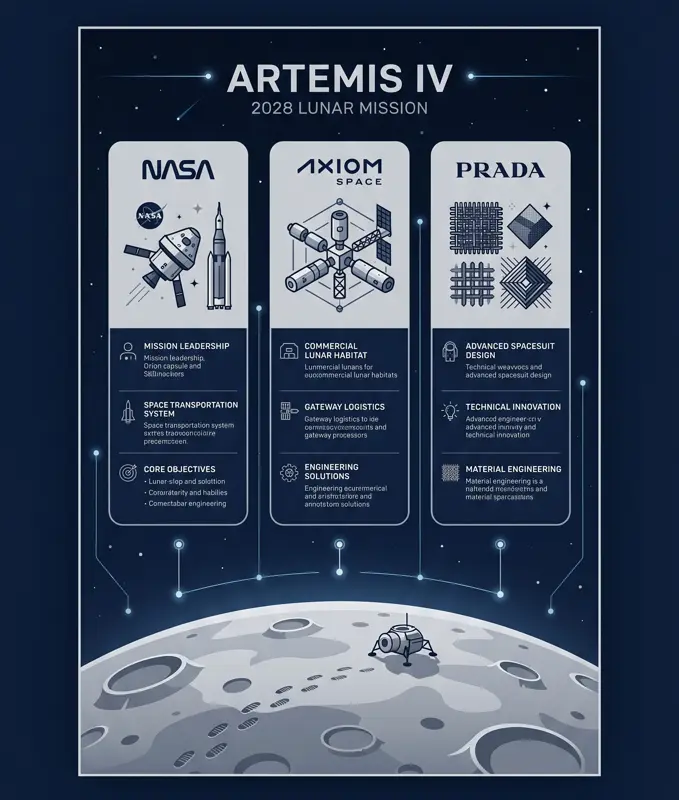 NASA Space Fashion: Astronauts to Wear High-Tech Prada Underwear for the Historic 2028 Moon Mission! - تفاصيل إضافية