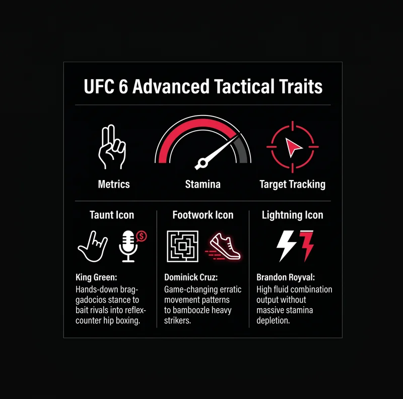 EA Sports UFC 6 Unique Animations: 7 Roster Fighters You Must Try for Next-Gen Realism - تفاصيل إضافية