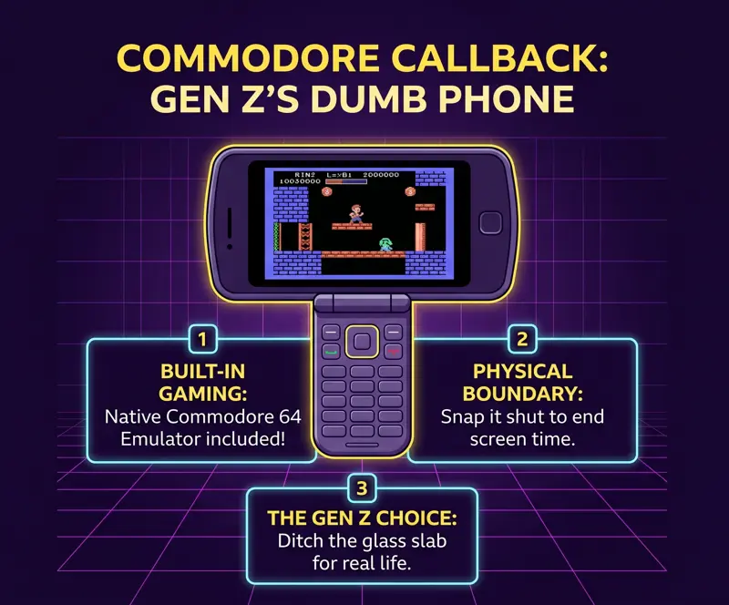 Why Gen Z is Ditching Smartphones for Commodore's New 