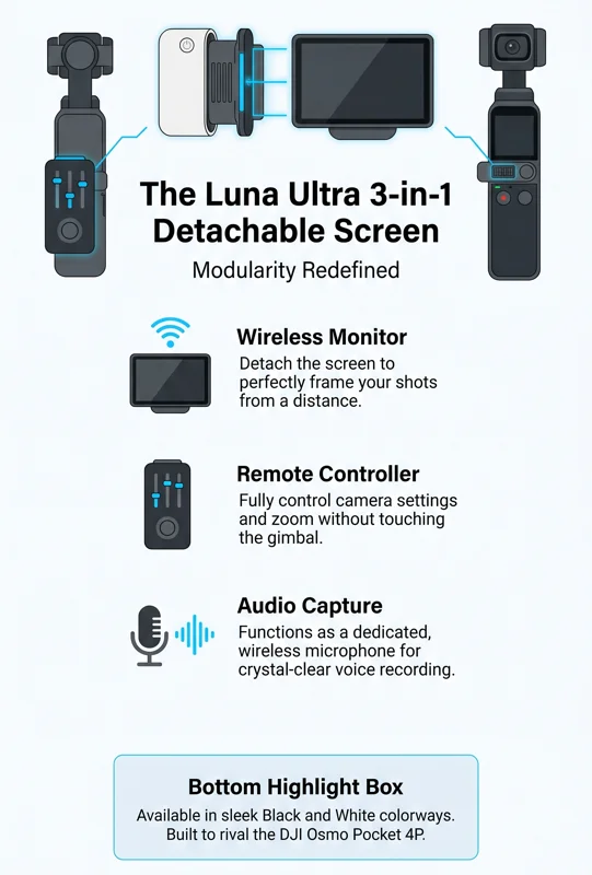 You Can Already Buy the 'Unreleased' Insta360 Luna Ultra: Specs, Leica Upgrades, and Where to Find It - تفاصيل إضافية