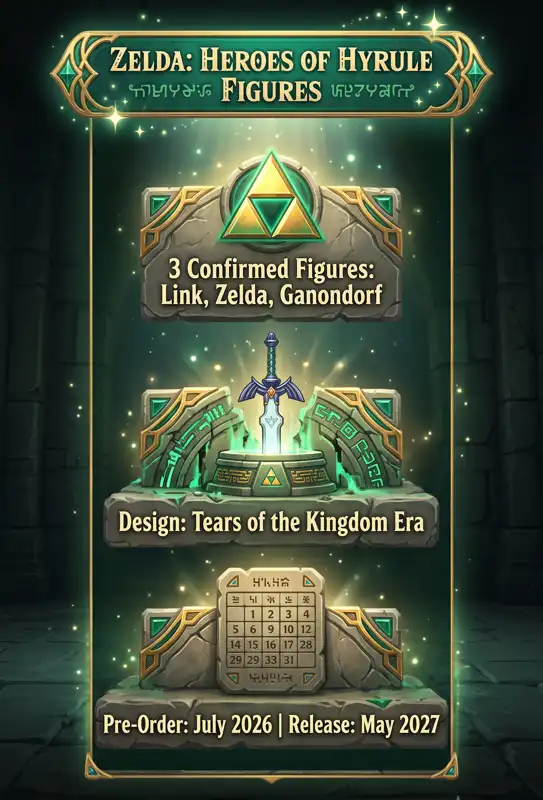 A New Legend of Zelda Release Drops in Spring 2027 (But It’s Not a Game)