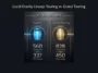 Infographic comparing the 2026 Lucid Gravity Touring specs of 560 horsepower and 337 miles of range against the Grand Touring model's 828 horsepower and 450 miles of range.