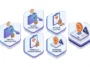 Infographic showing the types of sensitive data exposed in Claude AI public links, including crypto keys, API logins, medical notes, and personal addresses.