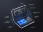 Infographic displaying the leaked design upgrades for the Samsung Galaxy Z Fold 8 and Z Flip 8 foldables in 2026.