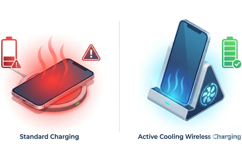 I Fried My iPhone With a Wireless Charger: Why Your Next Qi Dock Must Have a Built-In Fan