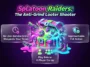 Infographic highlighting the approachable PvE features of Splatoon Raiders, including solo play, 4-player co-op, and the lack of a live-service grind.