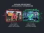 Infographic comparing the low immersion of retrofitted in-game ads with the high immersion of native built-in brand placements designed early in video game development