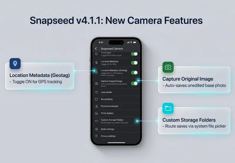 Huge Snapseed Camera Update: Geotags and Original Saves Finally Arrive on Android!