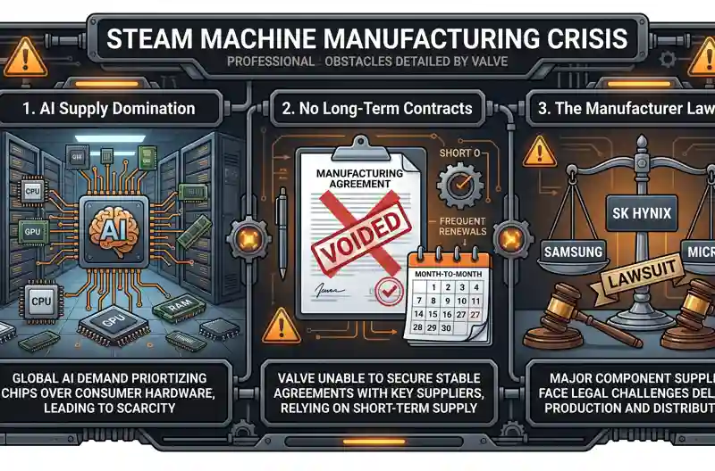 'It’s Still Getting Worse': Why Valve Warns PC RAM Prices Will Explode in 3 to 6 Months