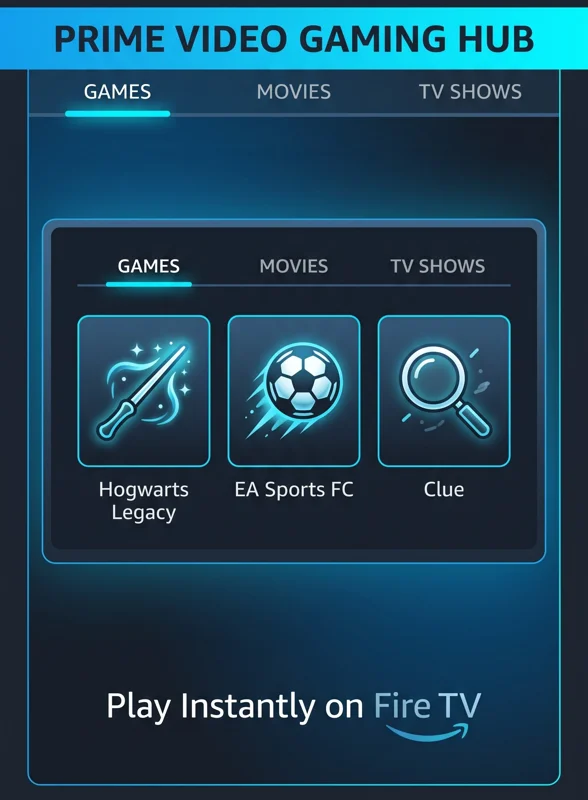 Amazon Prime Video Games Luna: Play Blockbusters Directly on Your TV