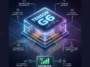 A tech infographic illustrating the leaked Google Pixel 11a upgrades, featuring the flagship Tensor G6 processor and the reliable MediaTek M90 modem.