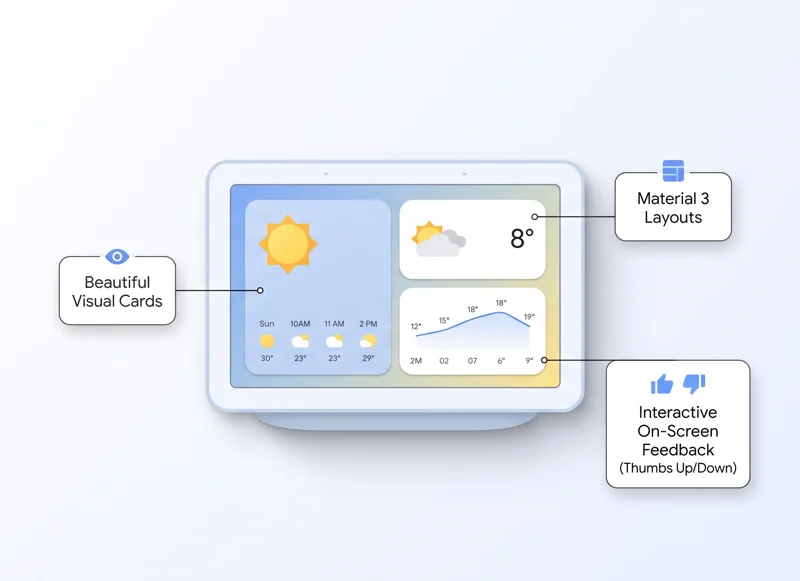 Google’s Gemini Just Gave Your Nest Hub a Stunning Visual Makeover: Here’s What’s New!