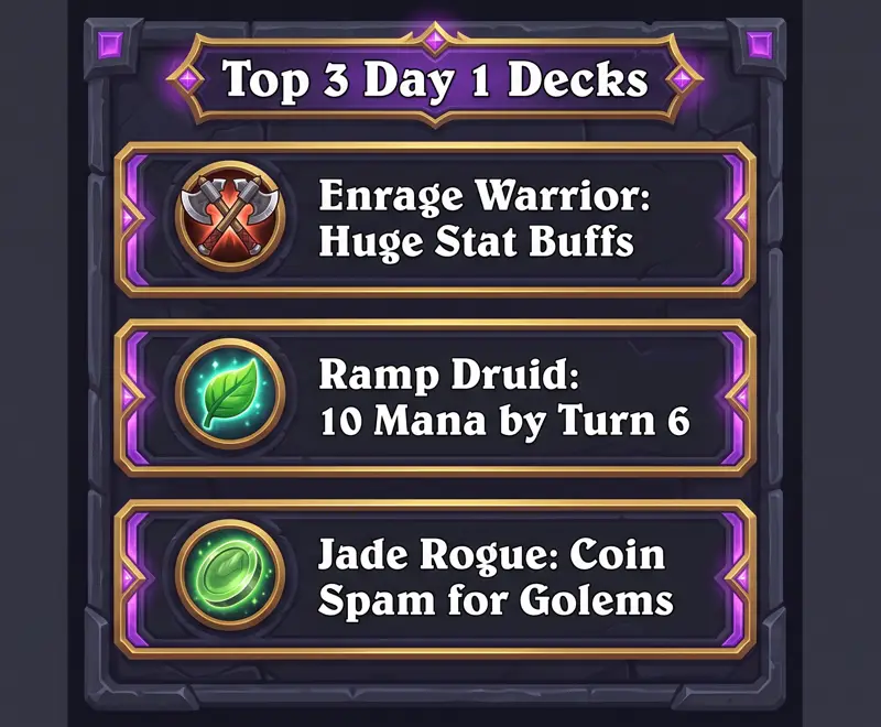 Dominate Day 1: 10 Best Hearthstone 'Escape from Violet Hold' Decks You Need to Try