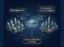 Infographic showing the journey of a 55-year-old former Apple and Amazon engineer moving to Taiwan to found Tranxform AI.