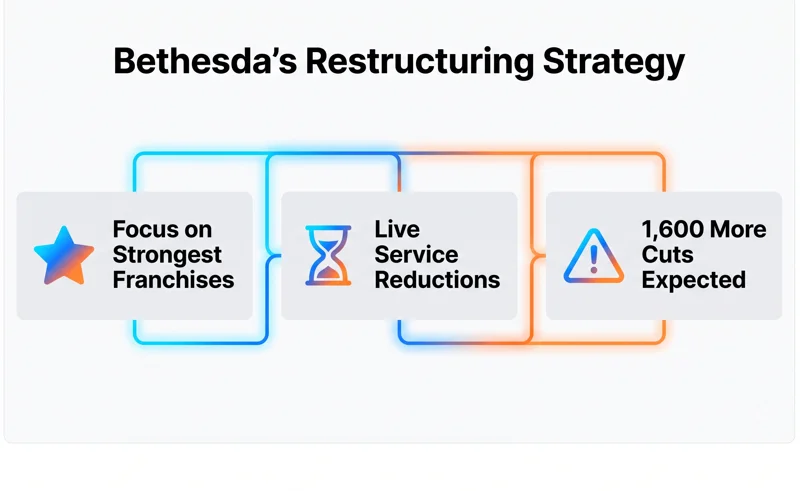 Up to 50% of Staff Cut? How Microsoft's Massive Layoffs Are Tearing Apart Bethesda and id Software - تفاصيل إضافية