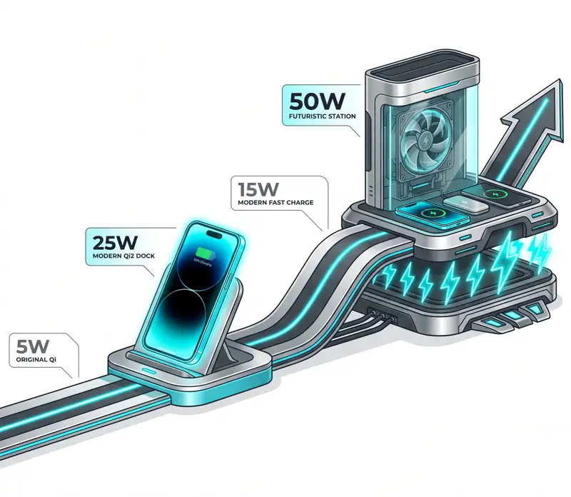I Fried My iPhone With a Wireless Charger: Why Your Next Qi Dock Must Have a Built-In Fan - تفاصيل إضافية