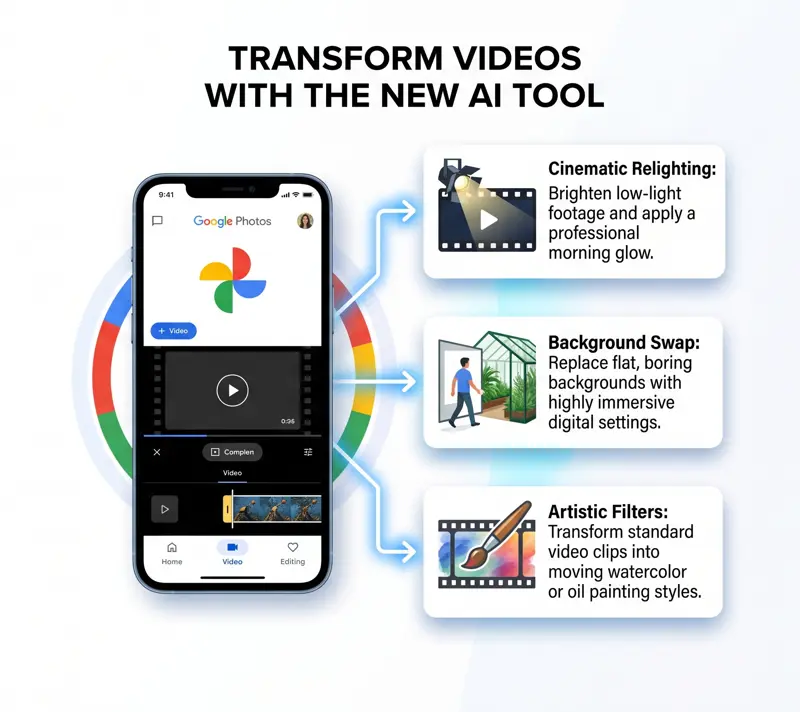 Google Photos Just Dropped 'Video Remix': The Powerful New AI Tool That Edits Your Videos in Seconds! - تفاصيل إضافية