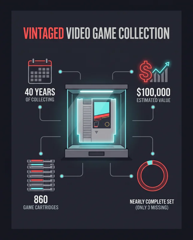 Heartbreak in Puyallup: $100,000 Vintage Nintendo Game Collection Stolen After 40 Years of Collecting