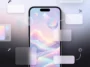 Infographic showing the new iOS 27 lock screen customization features, including the AI Extend tool for fixing photo borders and Image Playground for generating custom iPhone wallpapers.