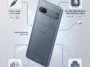 Tech infographic illustrating the leaked design features of the Sony Xperia 10 VIII, including the frosted glass back, dual-camera bar, 3.5mm headphone jack, and Snapdragon chip.