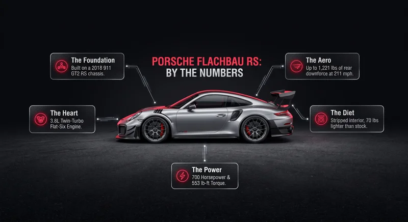 The Iconic Porsche 911 Slantnose Returns: Meet the Secret Multi-Million Dollar Flachbau RS!