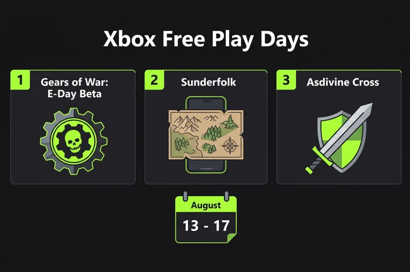 Play Gears of War: E-Day Beta FREE This Weekend! Xbox Free Play Days