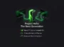 Infographic illustrating Xbox Project Helix as a hybrid console capable of playing both Xbox and PC games within a new family of devices.
