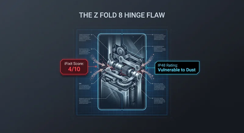 The $1,900 Samsung Galaxy Z Fold 8 Has a Fatal Flaw: Why Pocket Lint Could Destroy Your Hinge