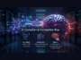 Infographic showing the evolution of AI and existential risk levels, from basic LLMs pre-2020 to critical risk autonomous superintelligence in 2026 and beyond.