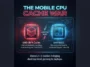 Infographic comparing AMD 3D V-Cache and Intel bLLC processor technologies for next-generation gaming laptops.