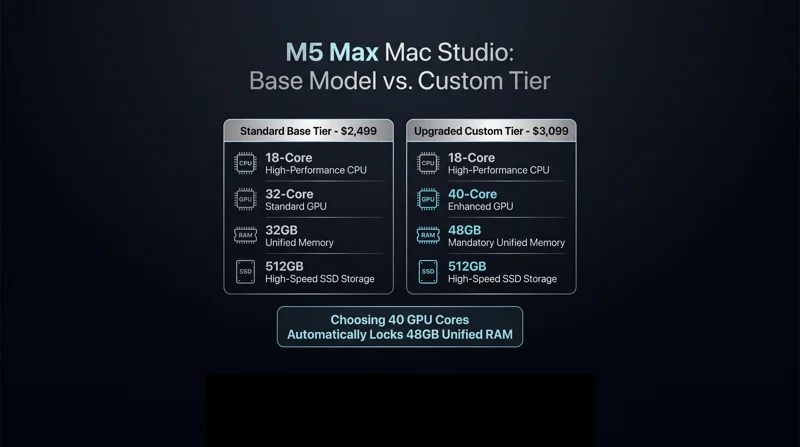Beware This Sneaky $300 Hidden Cost When Upgrading Apple's M5 Max Mac Studio! - تفاصيل إضافية