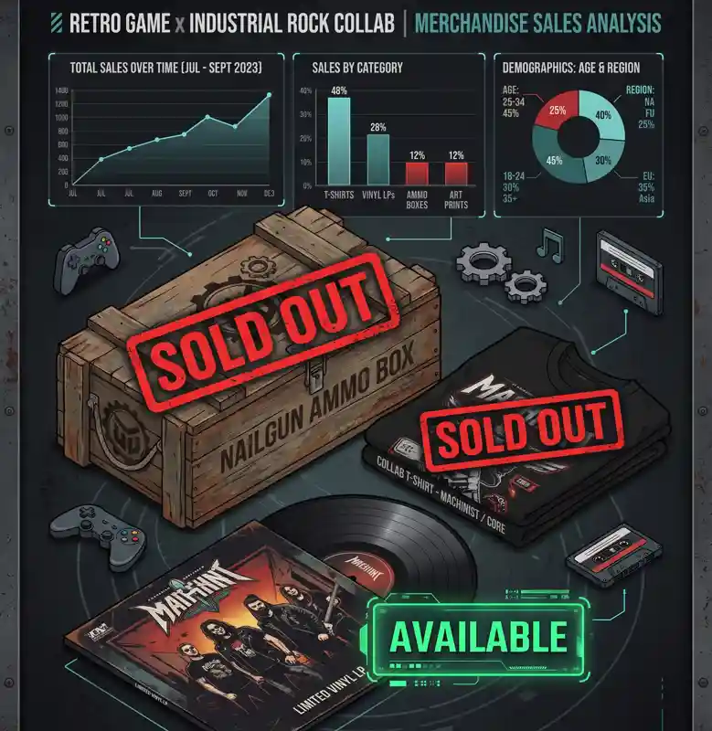 Quake’s 30th Anniversary NIN Merch Drops, and Fans Bought Absolutely Everything BUT the Music - تفاصيل إضافية