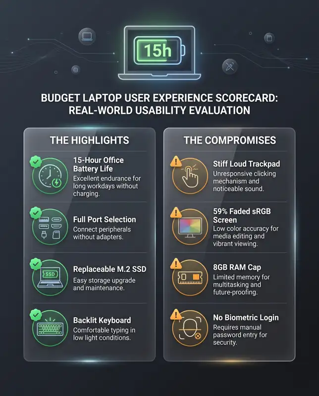 We Tested Chuwi’s $449 Unibook Laptop: A Bizarre MacBook Neo Clone Built for Patience - تفاصيل إضافية