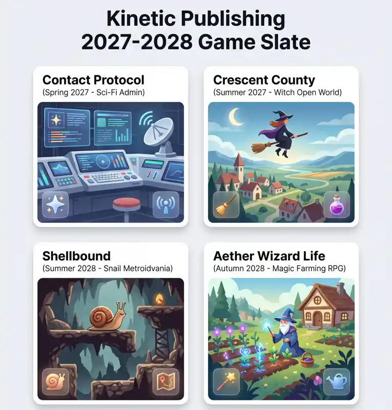Kinetic Publishing Showcase Recap: Sam Barlow’s PRECOGNITION & 4 Massive Xbox Games Revealed! - تفاصيل إضافية