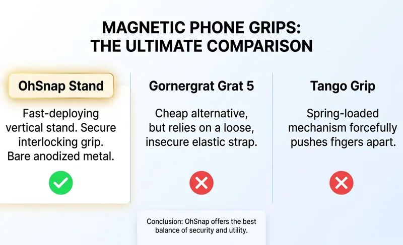 I Finally Found the Perfect Magnetic Phone Grip: Why the OhSnap Snap Stand is Worth Every Penny - تفاصيل إضافية
