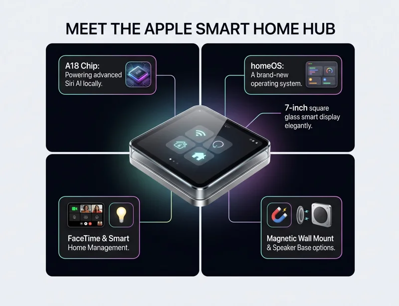Apple’s Massive Smart Home Roadmap Revealed: Siri AI, a New 'HomePad', and Robotic Screens Are Coming! - تفاصيل إضافية