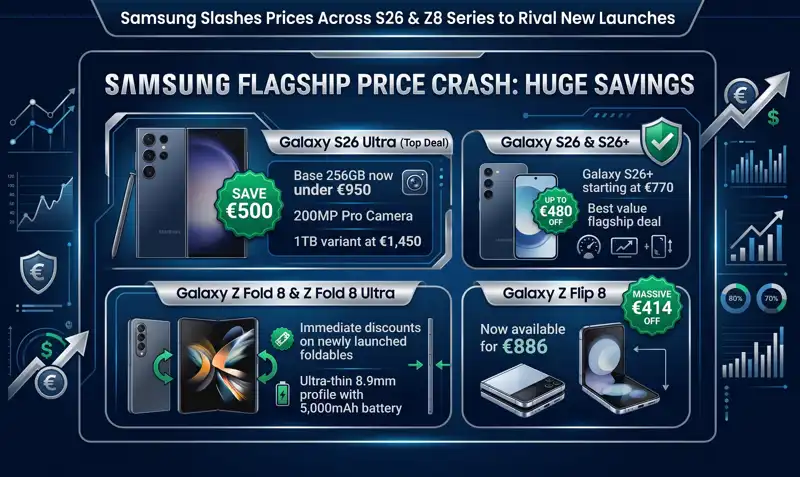 Massive Smartphone Deals: Google Pixel 11 Pre-Orders Go Live as Samsung Galaxy S26 & Z8 Prices Crash! - تفاصيل إضافية