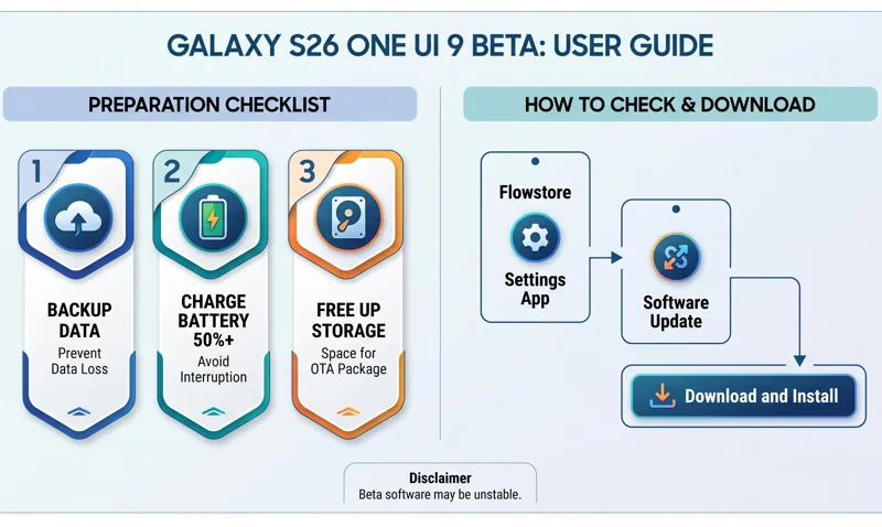 Samsung Galaxy S26 Owners, Get Ready: Is the 6th One UI 9 Beta the Final Step Before the Stable Release? - تفاصيل إضافية