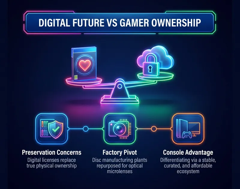 Sony Confirms the End of PlayStation Discs by 2028 Despite Massive Gamer Backlash - تفاصيل إضافية