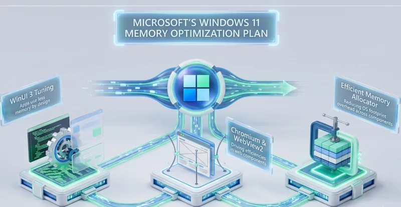 Stuck With 8GB RAM? Microsoft Finally Promises Major Windows 11 Memory Optimizations - تفاصيل إضافية