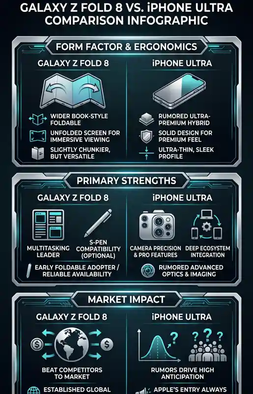 The Galaxy Z Fold 8 is Breaking Records: But Does It Secretly Owe Its Success to Apple's iPhone Ultra? - تفاصيل إضافية
