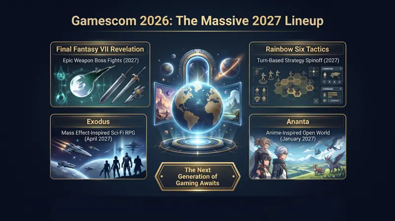 Gamescom Opening Night Live 2026: Every Major Announcement, Trailer & Release Date! - تفاصيل إضافية