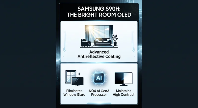 Samsung S90H OLED TV Review: The Ultimate Affordable Solution for Bright Rooms in 2026