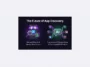 An infographic comparing traditional manual app store downloads to ChatGPT's new contextual, zero-install app discovery ecosystem.