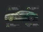 Infographic detailing the 1,000-pound weight reduction and engineering changes of the 2026 Bentley Continental Supersports.
