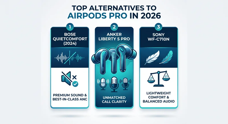 Skip the AirPods Pro 3: Top 6 Cheaper Alternatives That Deliver Killer Sound and ANC