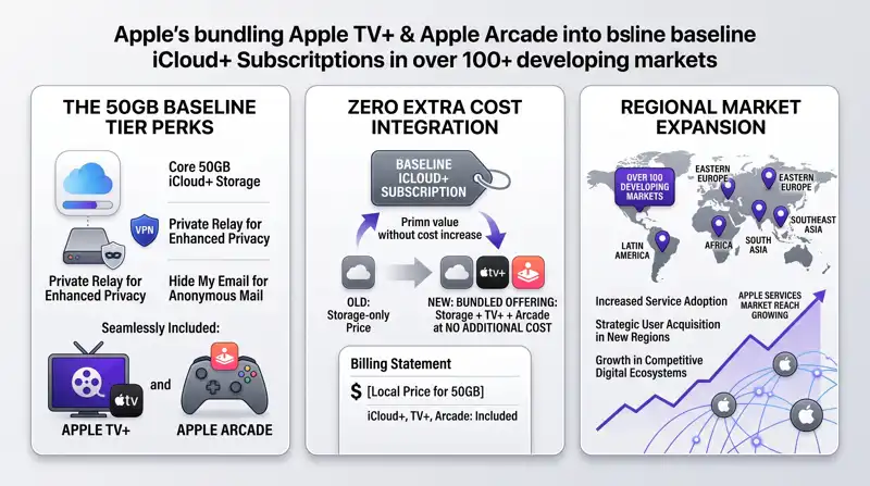 Apple Surprises Markets by Bundling Apple TV and Apple Arcade Into iCloud+ for Free