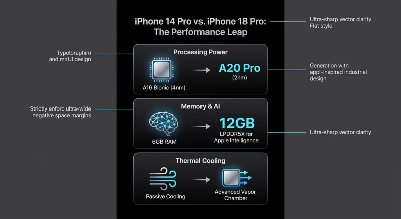iPhone 14 Pro vs. iPhone 18 Pro: Is Apple's $1,199 Massive Upgrade Actually Worth It?