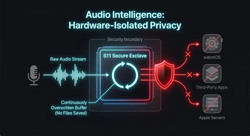 Is the New Apple Watch Always Listening? Inside Apple’s Official Privacy Document on 'Audio Intelligence'