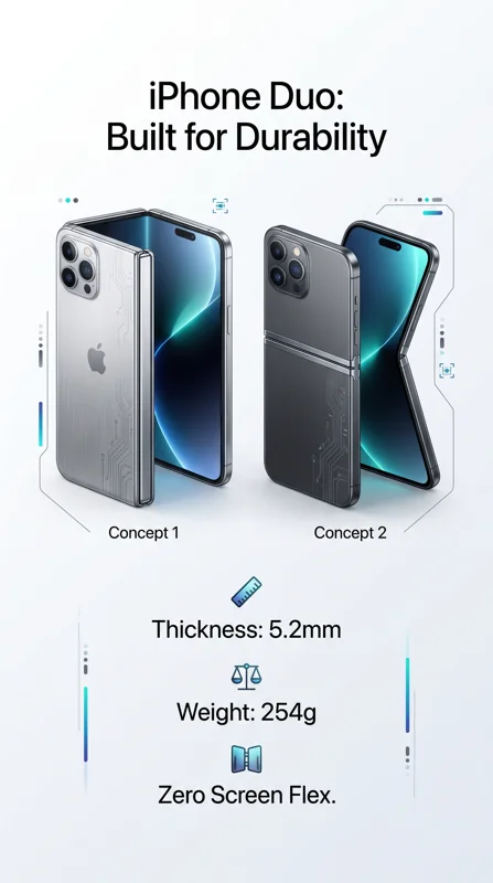 I Tried Apple's $1,999 Foldable: 3 iPhone Duo Secrets Pictures Hide From You